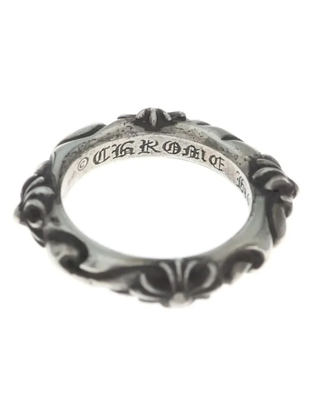 Chrome Hearts Sbt Band Ring Silver